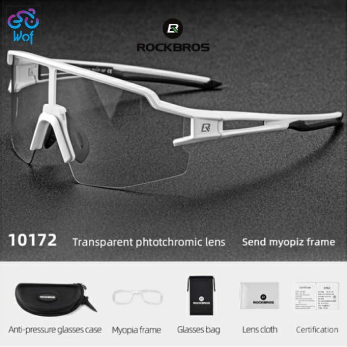 Kacamata Sepeda Rockbros 10172 Photochromic Sunglasses