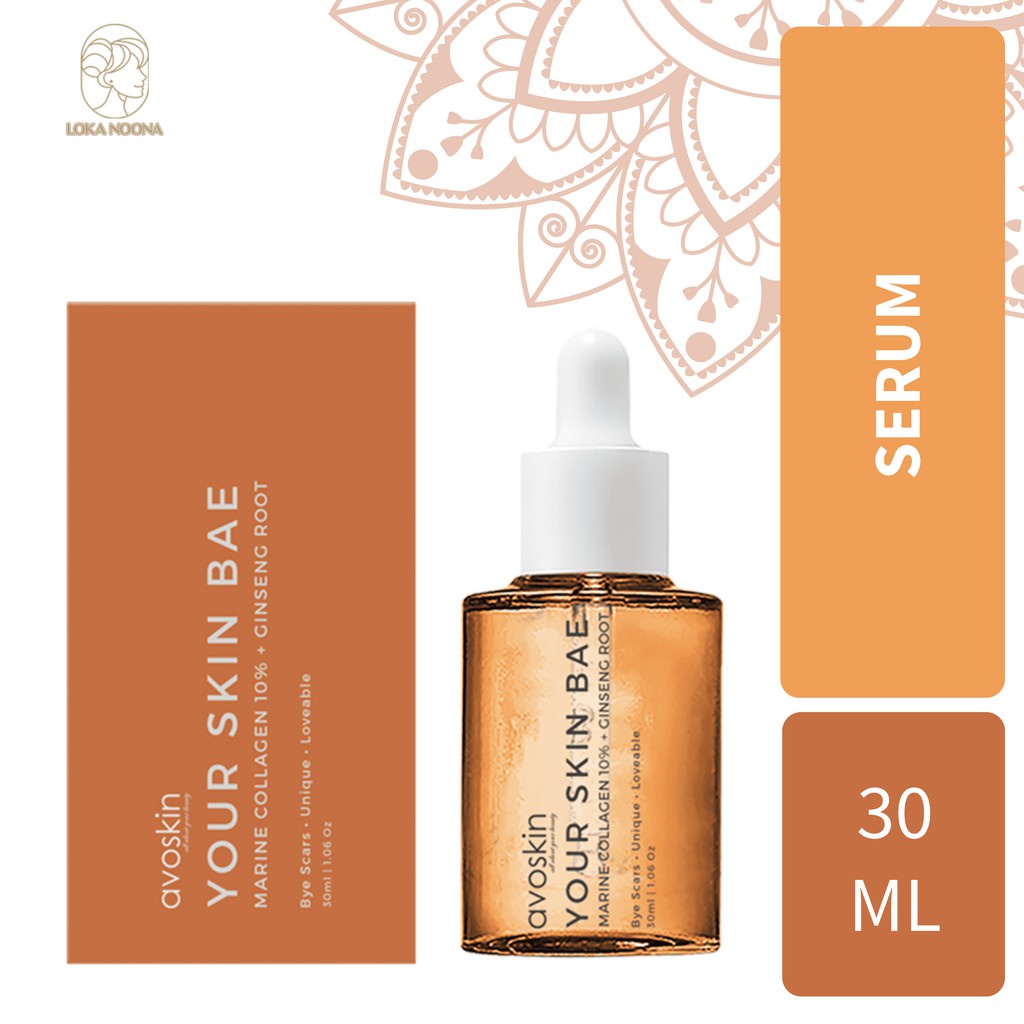 AVOSKIN Your Skin Bae Marine Collagen 10% + Ginseng Root 30ml