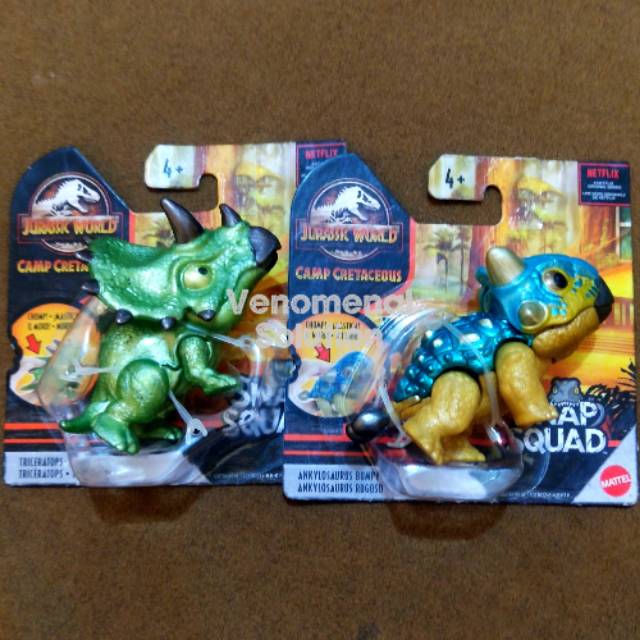 Jual SNAP SQUAD WAVE 6 SET OF 2 (Tricera dan Anky) Shopee Indonesia