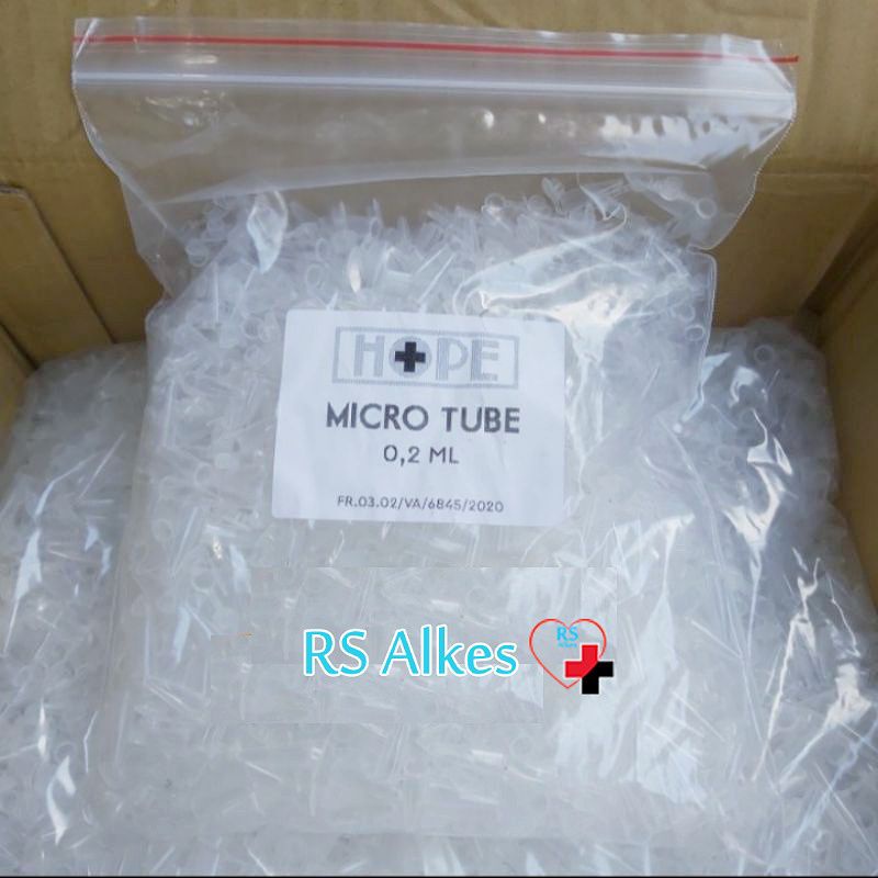 PCR Tube 0,2 ml Eppendorf Tube Microtube Mikrotube Microcentrifuge Tubes Sample Cup 0,2ml /Pack