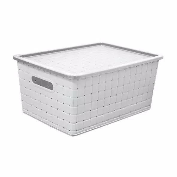 Hawaii Lugano Keranjang Dengan Tutup (L)