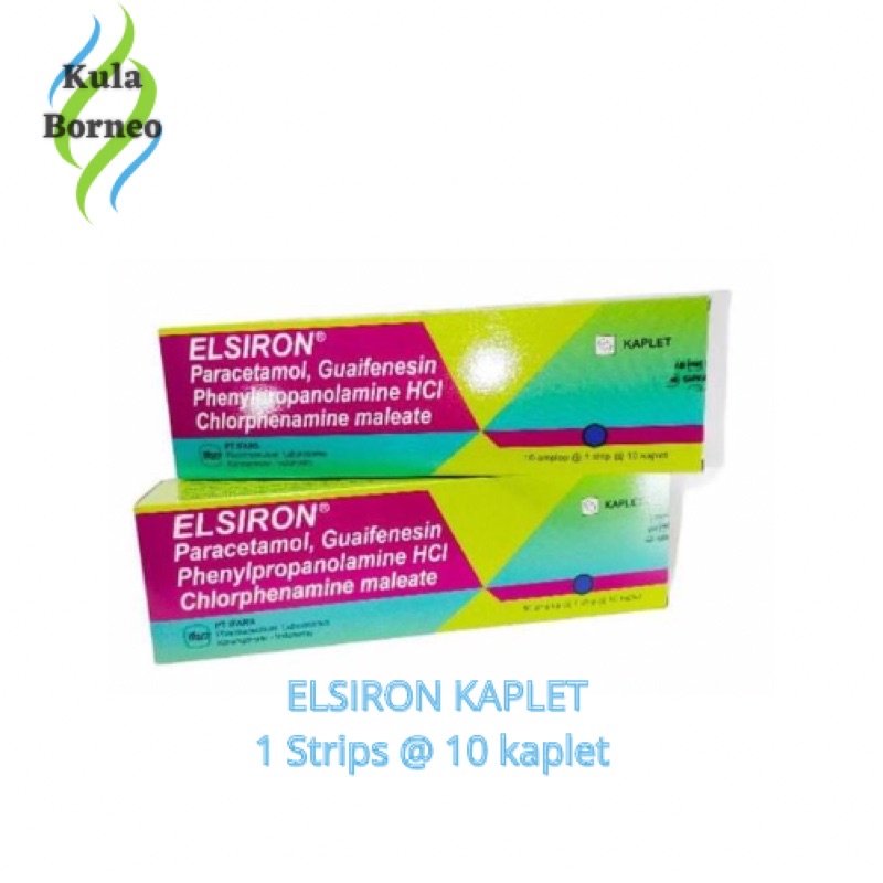 Elsiron Kaplet - 1 Strip isi 10 kaplet
