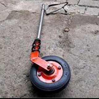 Roda Gletrek . Roda Gerobak Gletrek Ban Mati 7 inch As gede Roda Geletrek