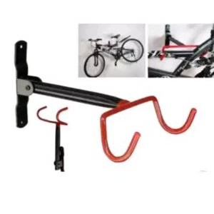 Bisa di Lipat Ujung Merah Gantungan SEPEDA Di Tembok Dinding Bike Wall Hanger