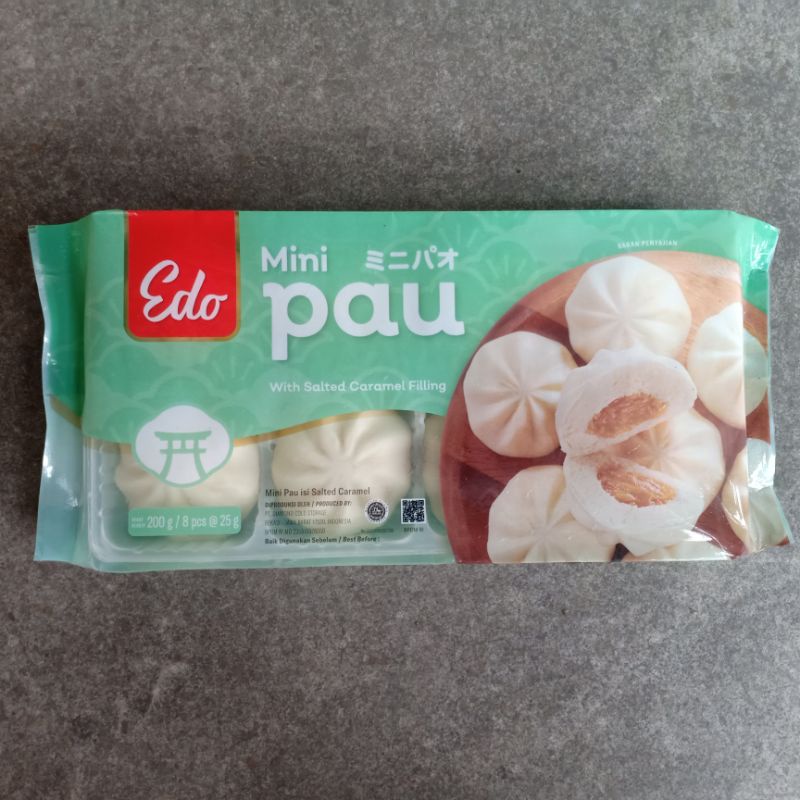 

Edo Minipao with Salted Caramel Filling 200 (isi 8 pc) gram ah