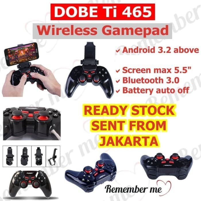 Gamepad Stik Stick Android Dobe Ti 465 Bluetooth