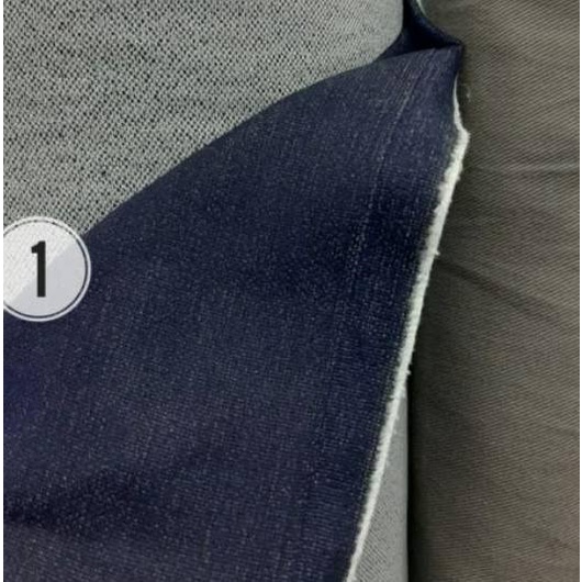 ► Kain jeans meteran. Bahan celana jaket kemeja. kain jeans denim stretch ➭