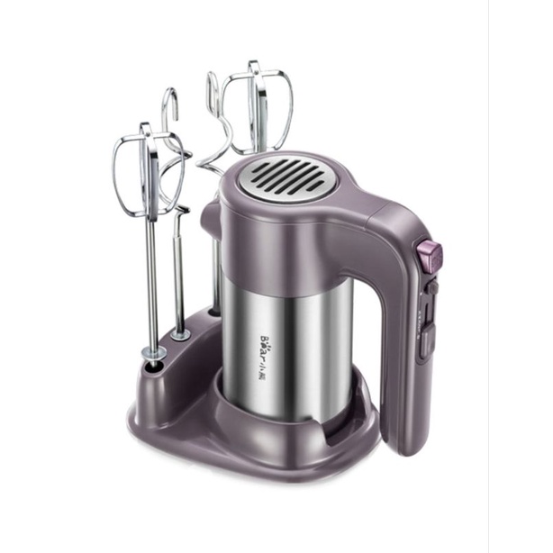 BEAR Mixer 300W Stainless Steel Minimalis