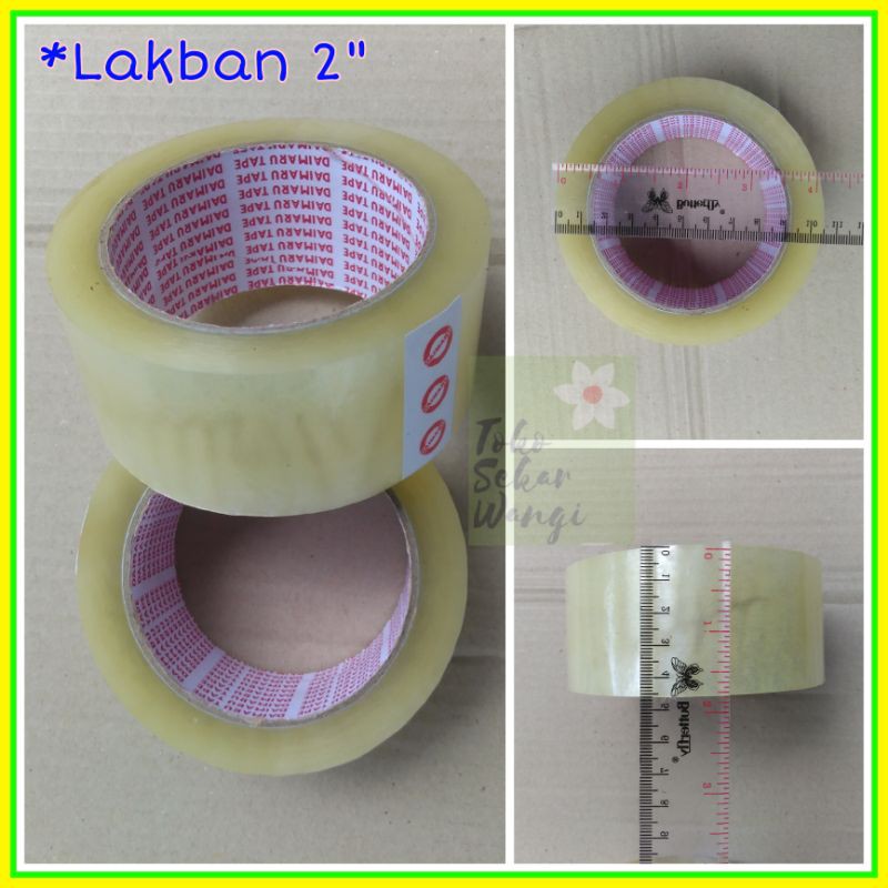 

Lakban / Isolasi Daimaru Bening / Transparan 48mm / 2inch / Alat Packing