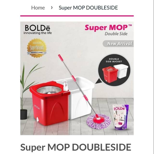 Bolde Super Mop Double Side