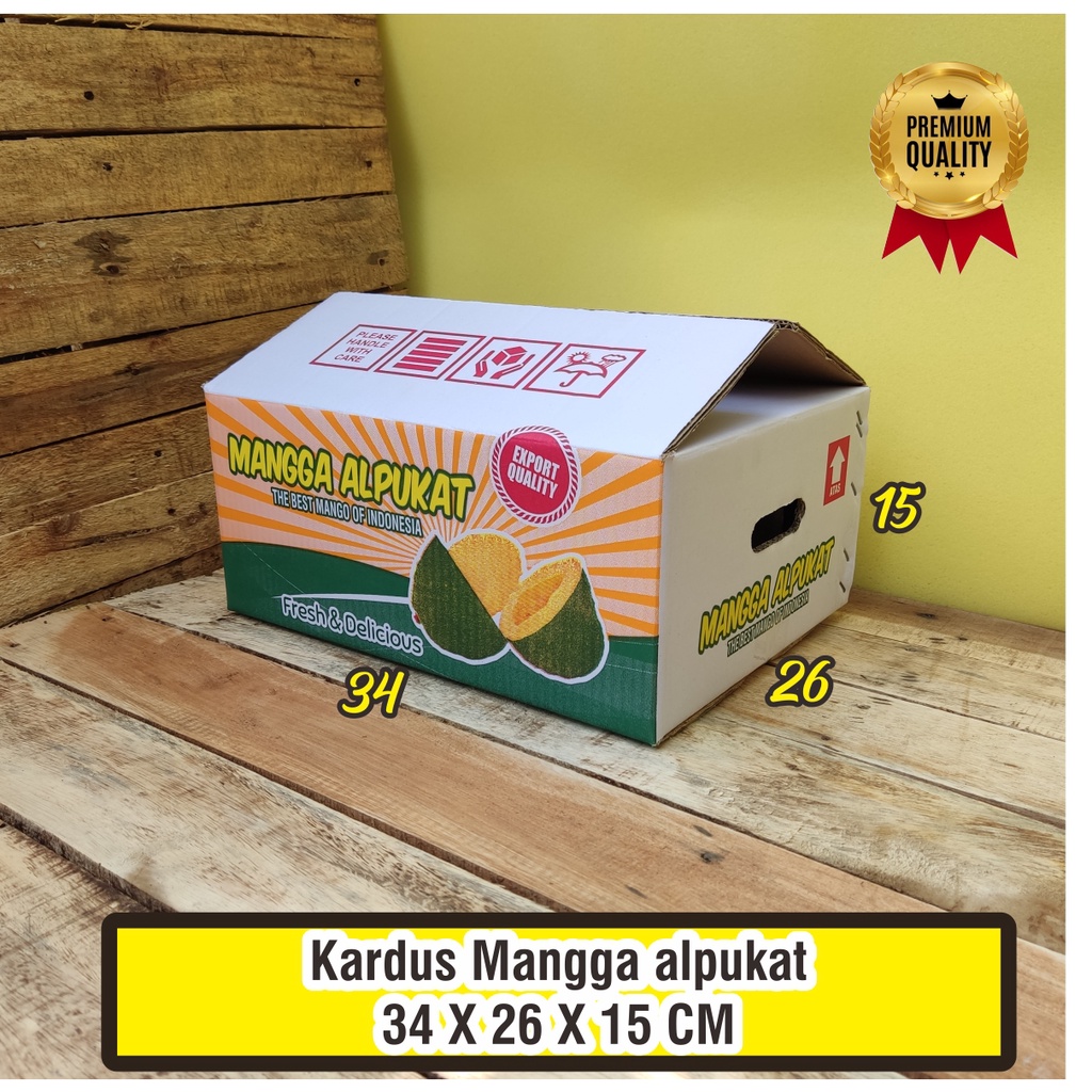 

Kardus mangga isi 12 + sekat | 34x26x15 cm