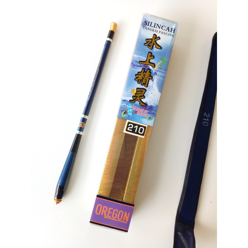 Joran Tegek Oregon Silincah 210 Carbon tanpa box mika