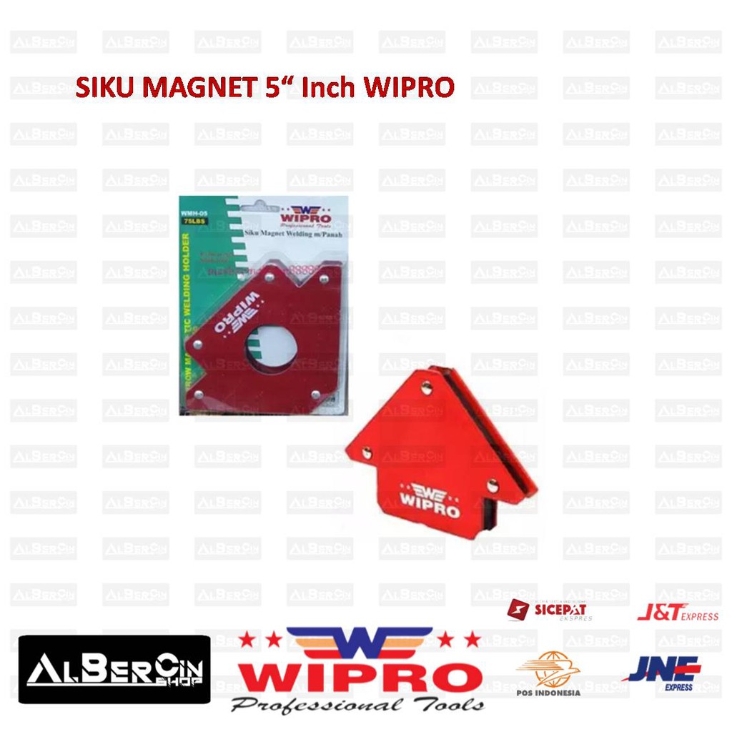 Siku Sudut Magnet Las Welding 5 Inch WIPRO WMH 05 / WMH05 Model Panah