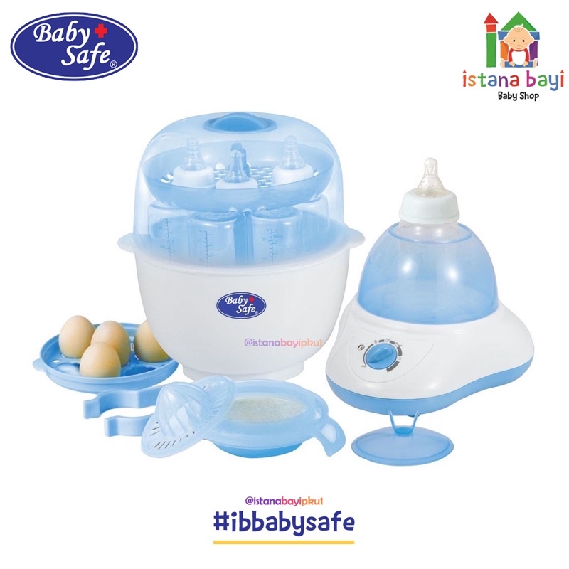 Baby Safe Sterilizer Lb 309 - Alat Penghangat Susu dan makanan bayi