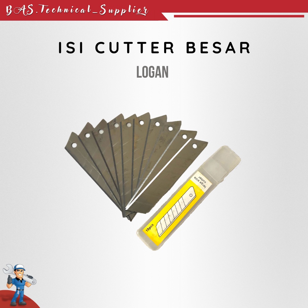 

ISIAN CUTTER BESAR LOGAN / REFILL ISI CUTTER BESAR LOGAN