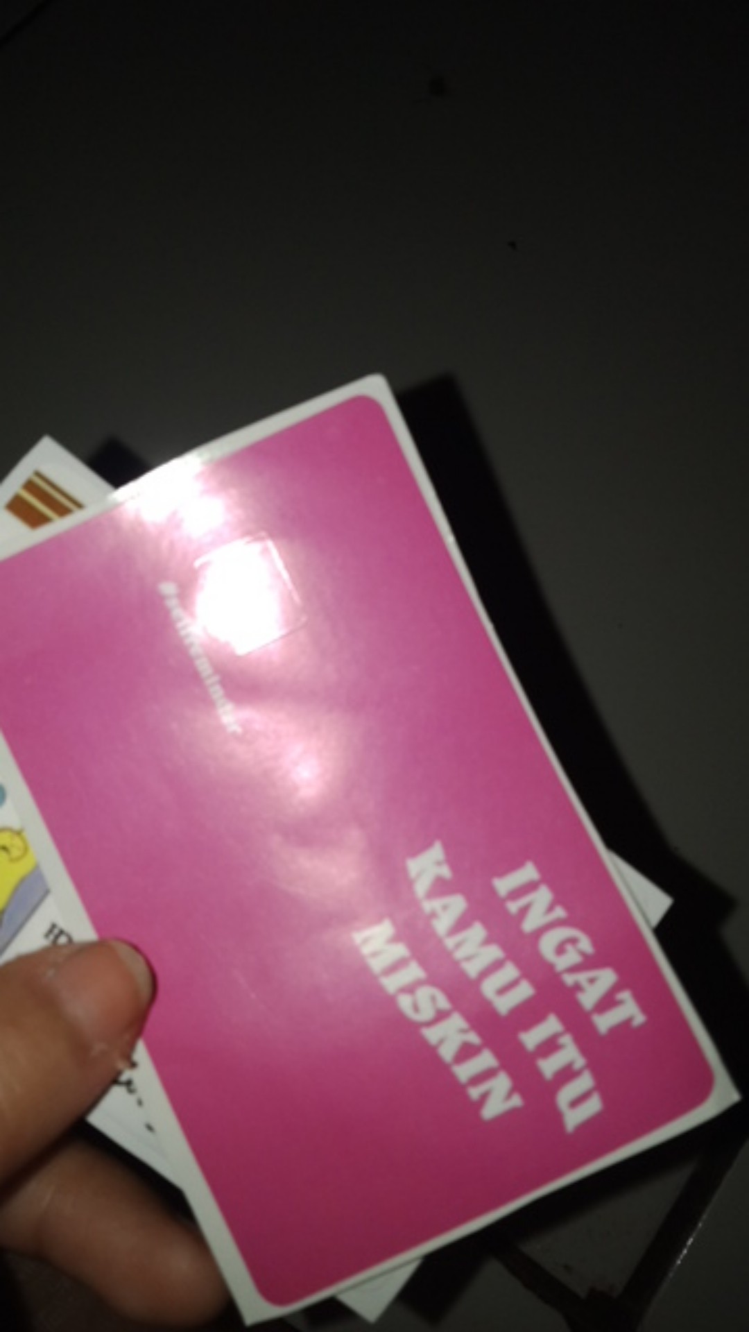 Skin/sticker Kartu Atm