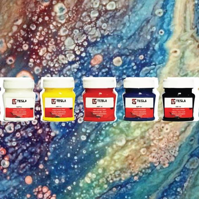 

Tesla Paints 125ml - 5 warna primer - cat akrilik - acrylic paint