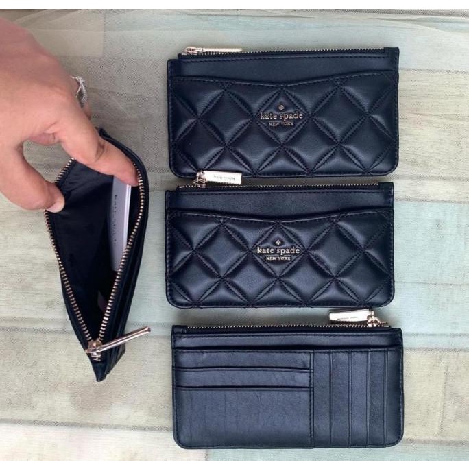 

Dompet Kate Spade Natalia Slim Card Holder Black