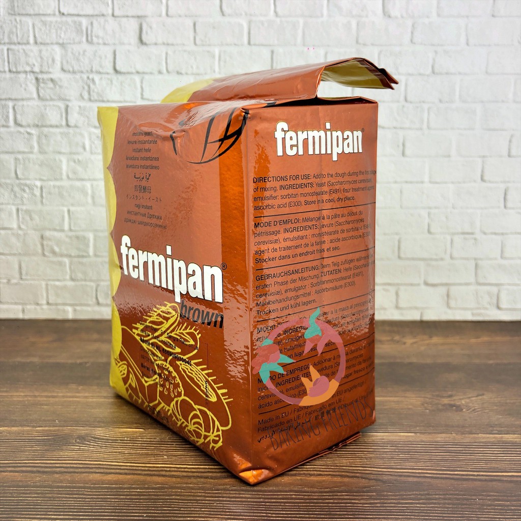 Fermipan Ragi Instant 500GR/RAGIKERING INSTANT/RAGI ROTI KUE/500 GRAM