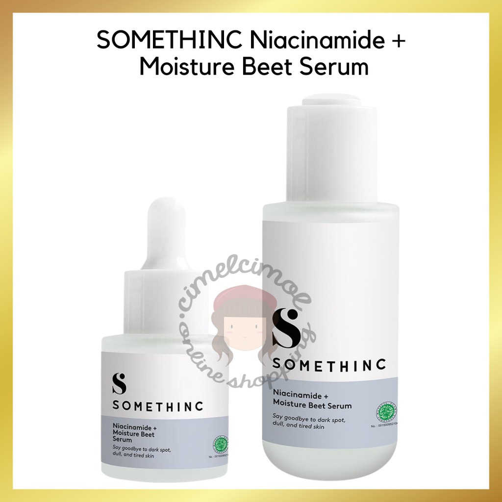[ FLASH SALE ] BPOM SOMETHINC Niacinamide + Moisture Beet Serum 20ml 40ml 100% ORIGINAL TERMURAH