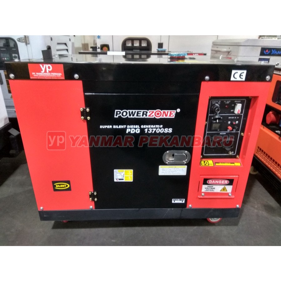 Genset POWERZONE SUPERSILENT (DIESEL) 9000WATT PDG 13700 SS