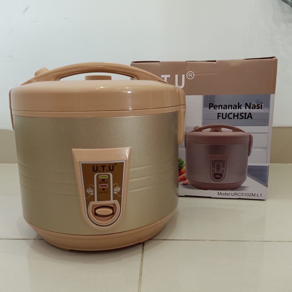 Magic Com UTU FUSCHIA URC-5102M Rice Cooker 1.8 Liter