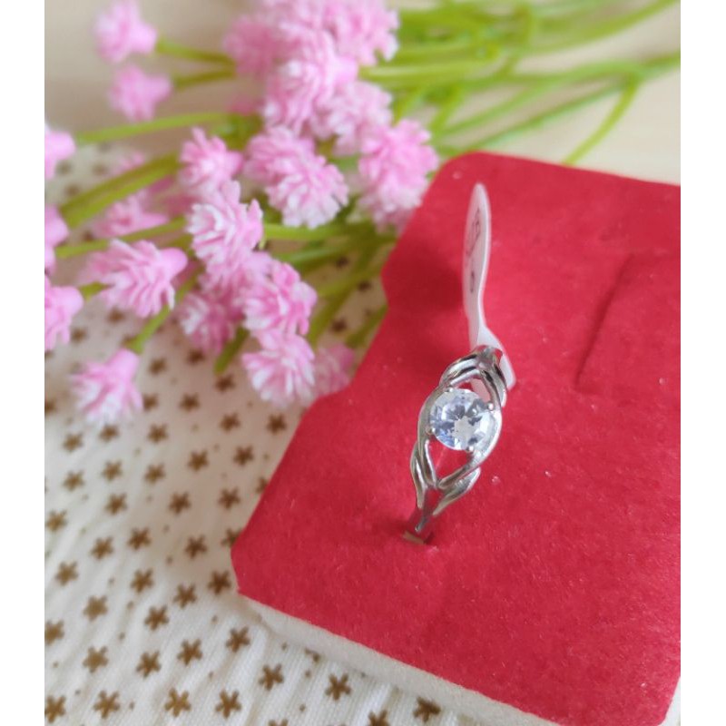 Cincin Titanium Permata Cincin Fashion7