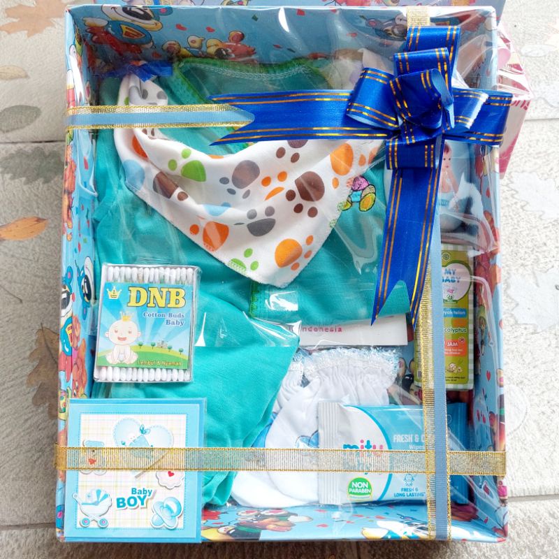 Hampers Perlengkapan Mandi Bayi Baru Lahir Kado Bayi Baru lahir Cantik Paket hemat Premium Baby Gift Set