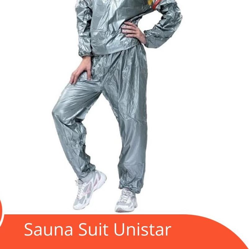 ▲ Sauna Suit Jumbo Pembakar Lemak - Baju Olahraga Pria Wanita - Jaket Olahraga Jumbo ✺