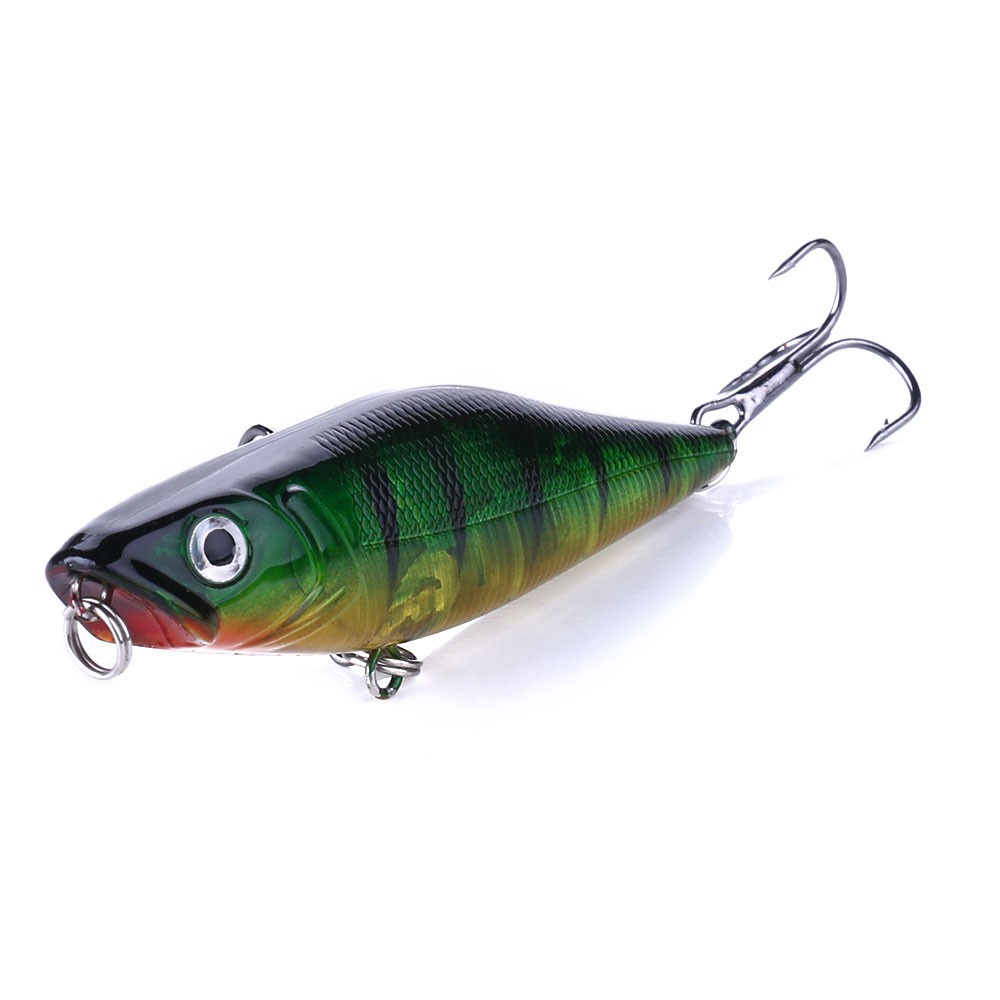 Hengjia 7pcs Umpan Pancing Tiruan Bentuk Ikan 7.5cm 7.5g