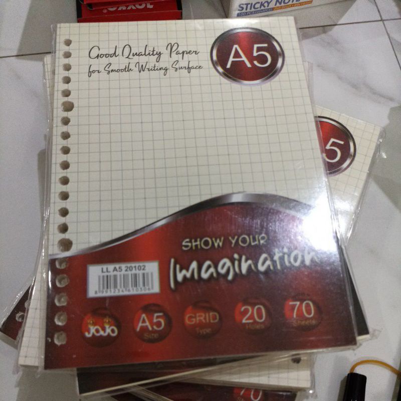 

Loose Leaf A5 20102 kotak