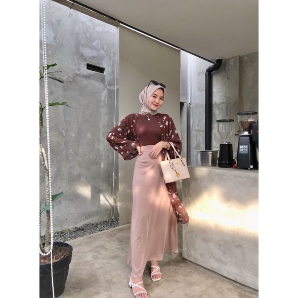 AUDY SKIRT / rok a-line / rok polos / rok panjang