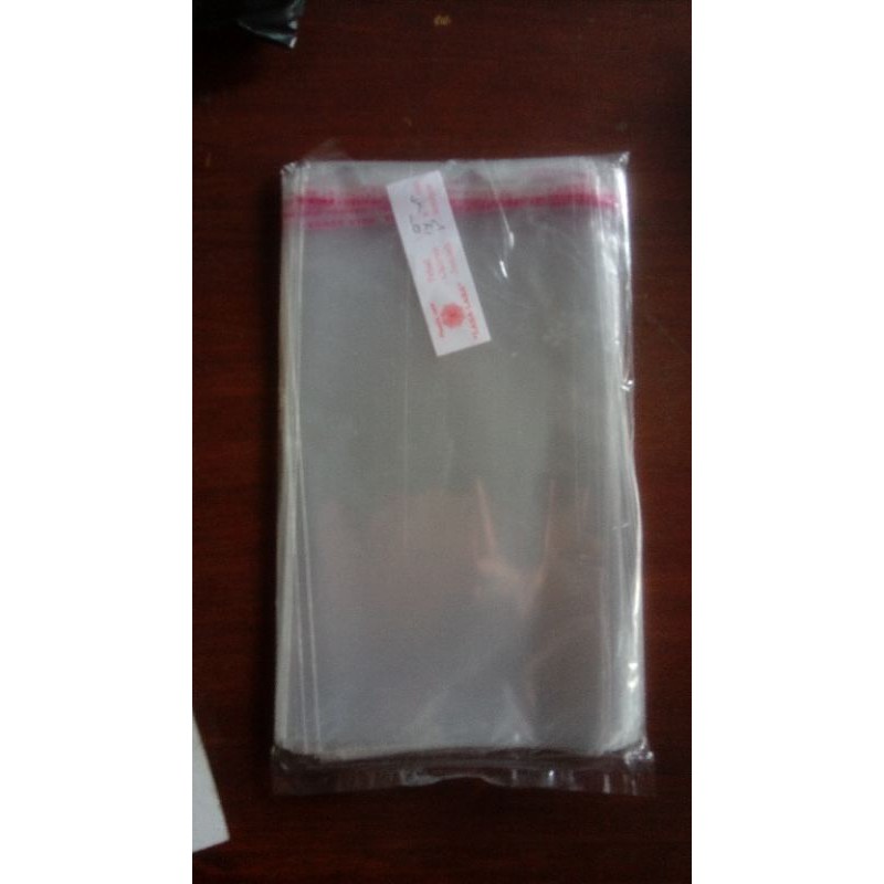 plastik undangan / OPP uk 14 x 22