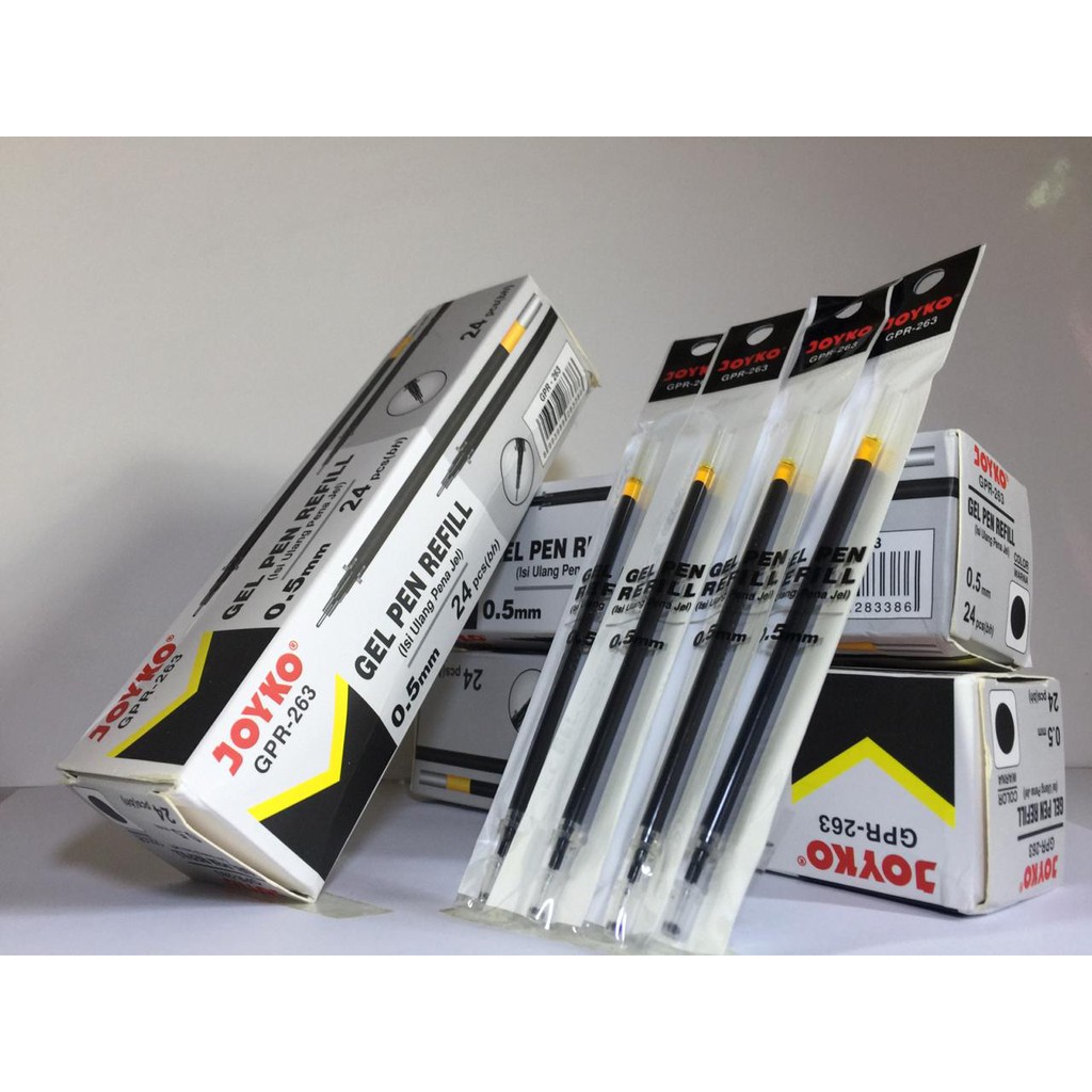 

Refill Isi Pulpen Gel Joyko ( per Pcs ) (buy 2 get 1)