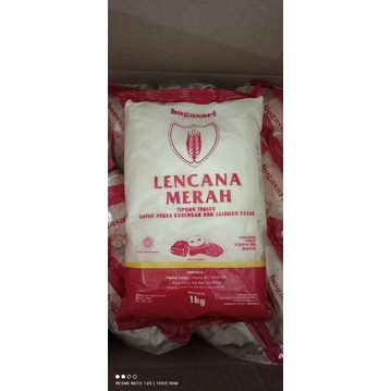 

tepung terigu lencena merah 1kg