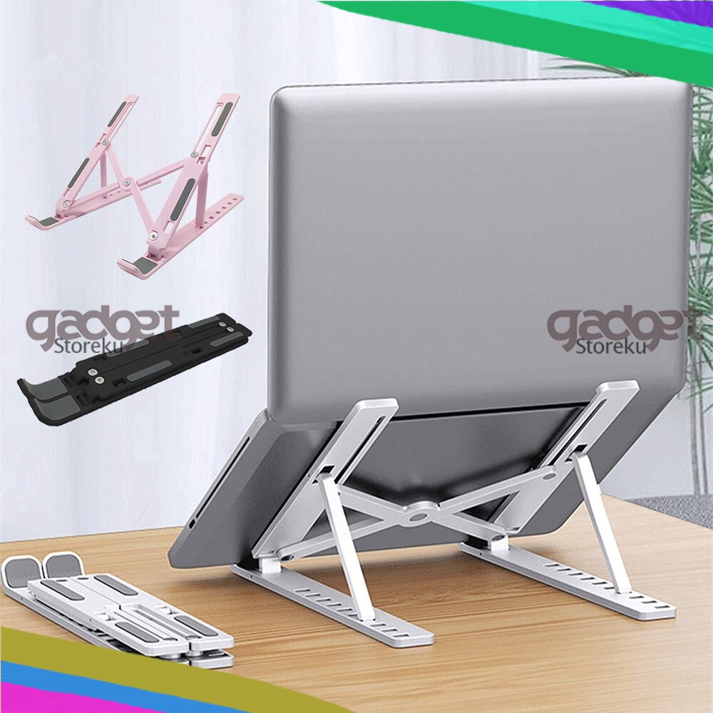 Laptop Stand Riser Foldable Adjustable 8 Speed