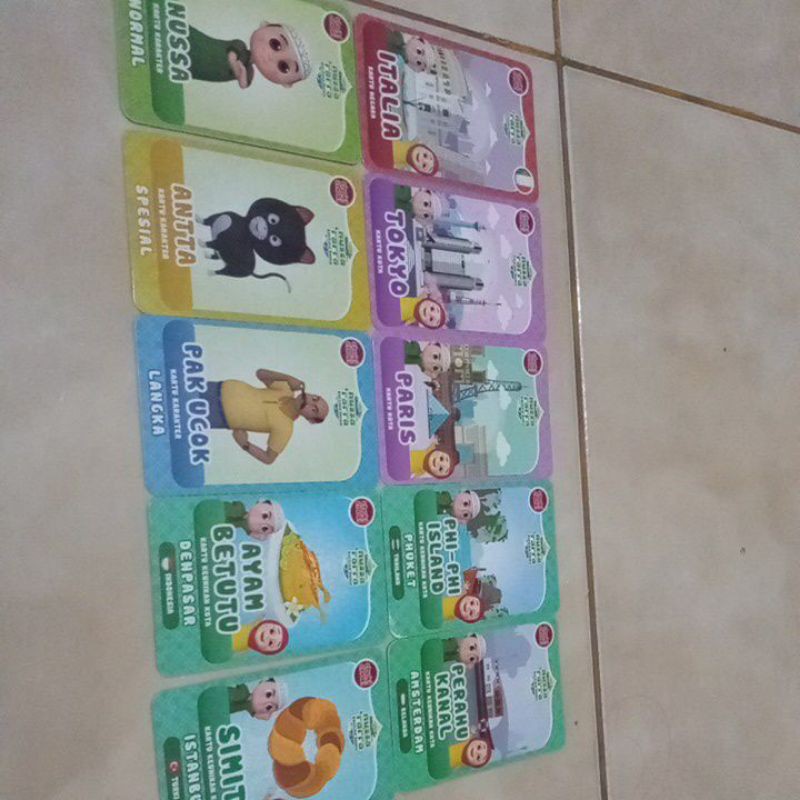 KARTU CHOKI CHOKI NUSSA RARA RANDOM