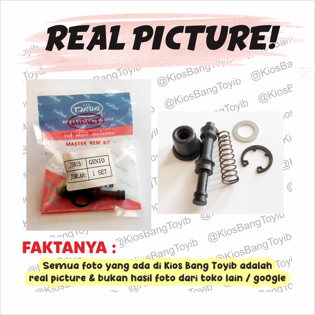 Seal Master Rem Kit/Cylinder Set Master Honda Genio (IMPACT)