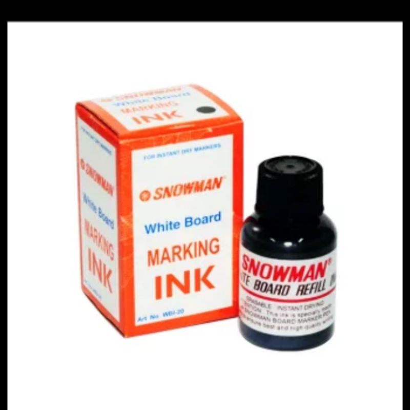 

Tinta isi ulang spidol Whiteboard SNOWMAN WBI 20