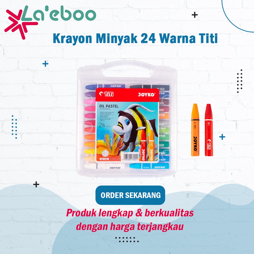 

Crayon Minyak 24 Warna Titi