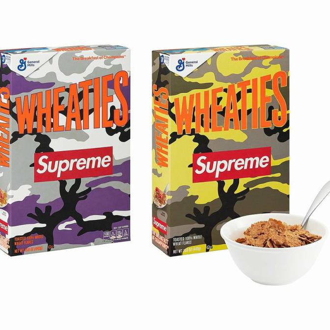 

(COD) SUPREME WHEATIES 1 BOX SS21 WEEK6