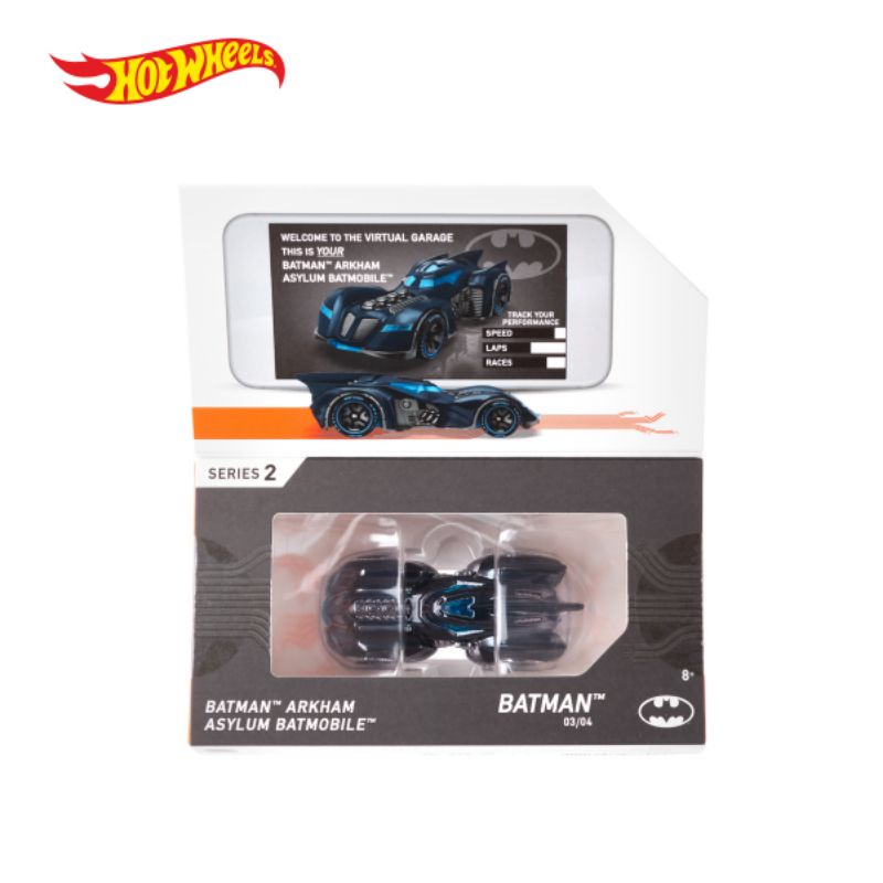 Hot Wheels ID Arkham Asylum Batmobile - Mainan Mobil Balap