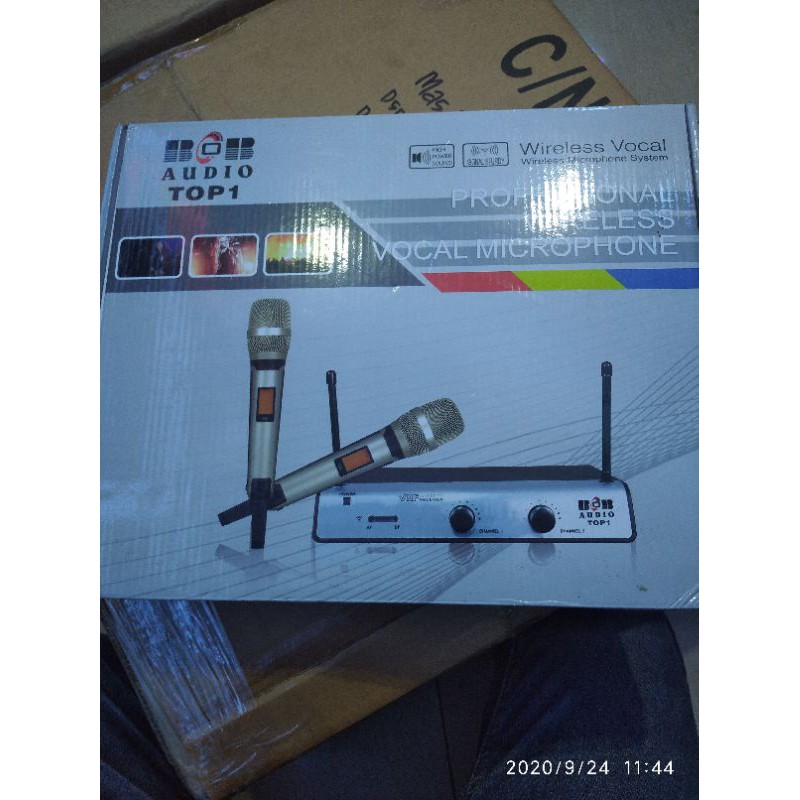 mic wireles vocal bob audio top 1 original