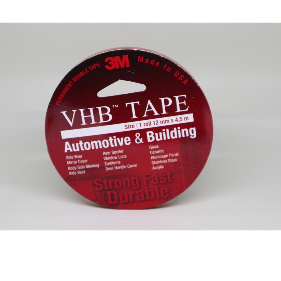 

Berkualitas! Double Tape 3M VHB 12 mm x 4,5 m ORIGINAL / DOUBLE FOAM TAPE !!