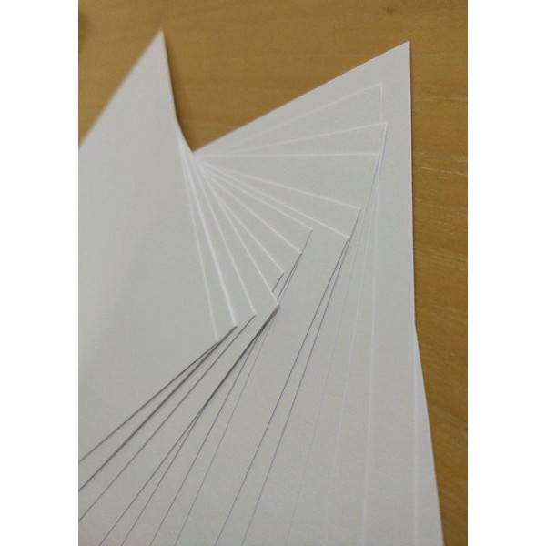 Kertas undangan brief card 200 gsm isi 50 lembar A4
