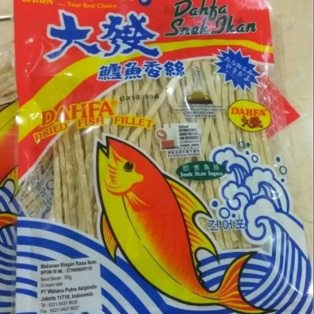 

Dahfa Snek Ikan 50gr