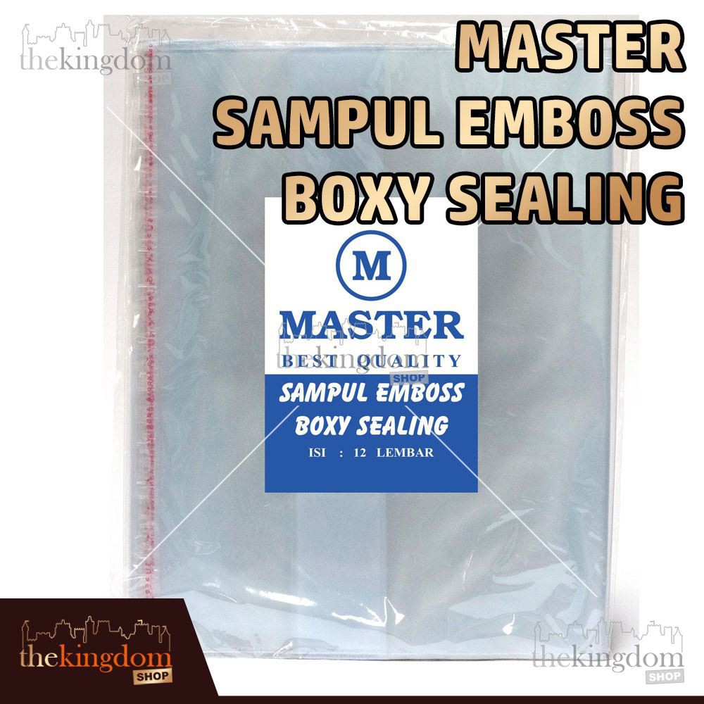 

Master Sampul Mika Emboss Boxy Sealing / Sampul Buku / Plastik