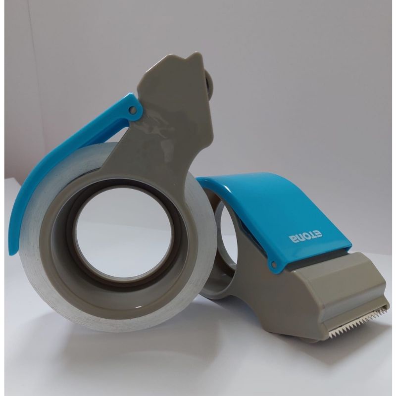 

ETONA ABU-BIRU Carton Sealer 48mm DISPENSER TAPE LAKBAN 2 INCH/PEMOTONG LAKBAN/RUMAH LAKBA
