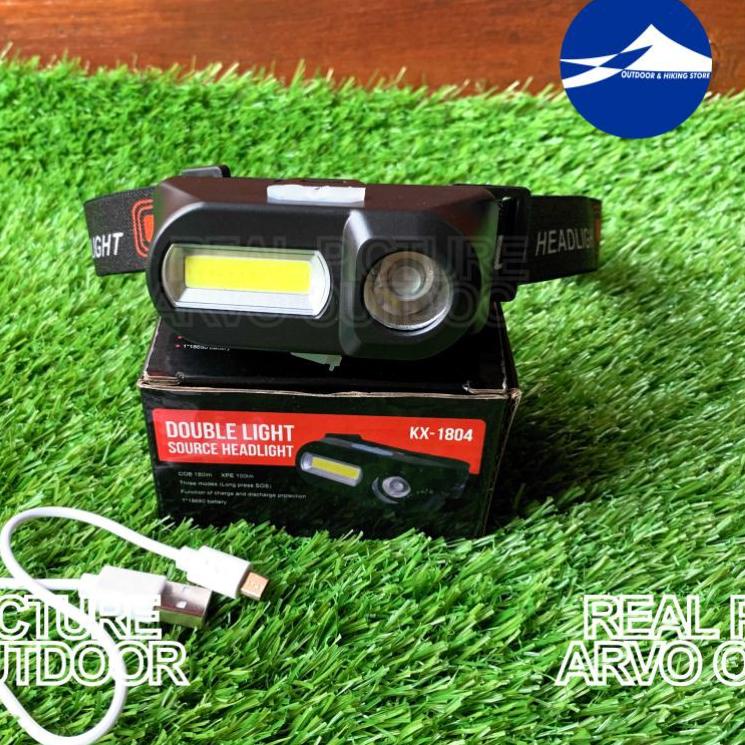 Pro produk,,, SENTER KEPALA HEADLAMP OUTDOOR SUPER TERANG CAS LED DOLY LUBY TAHAN LAMA LAMPU KEPALA
