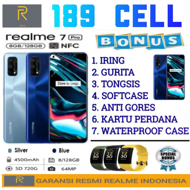 REALME 7 PRO 8/128 |  C55 8/256 6/128 | C17 6/256 | C25 4/128 GB GARANSI RESMI REALME INDONESIA